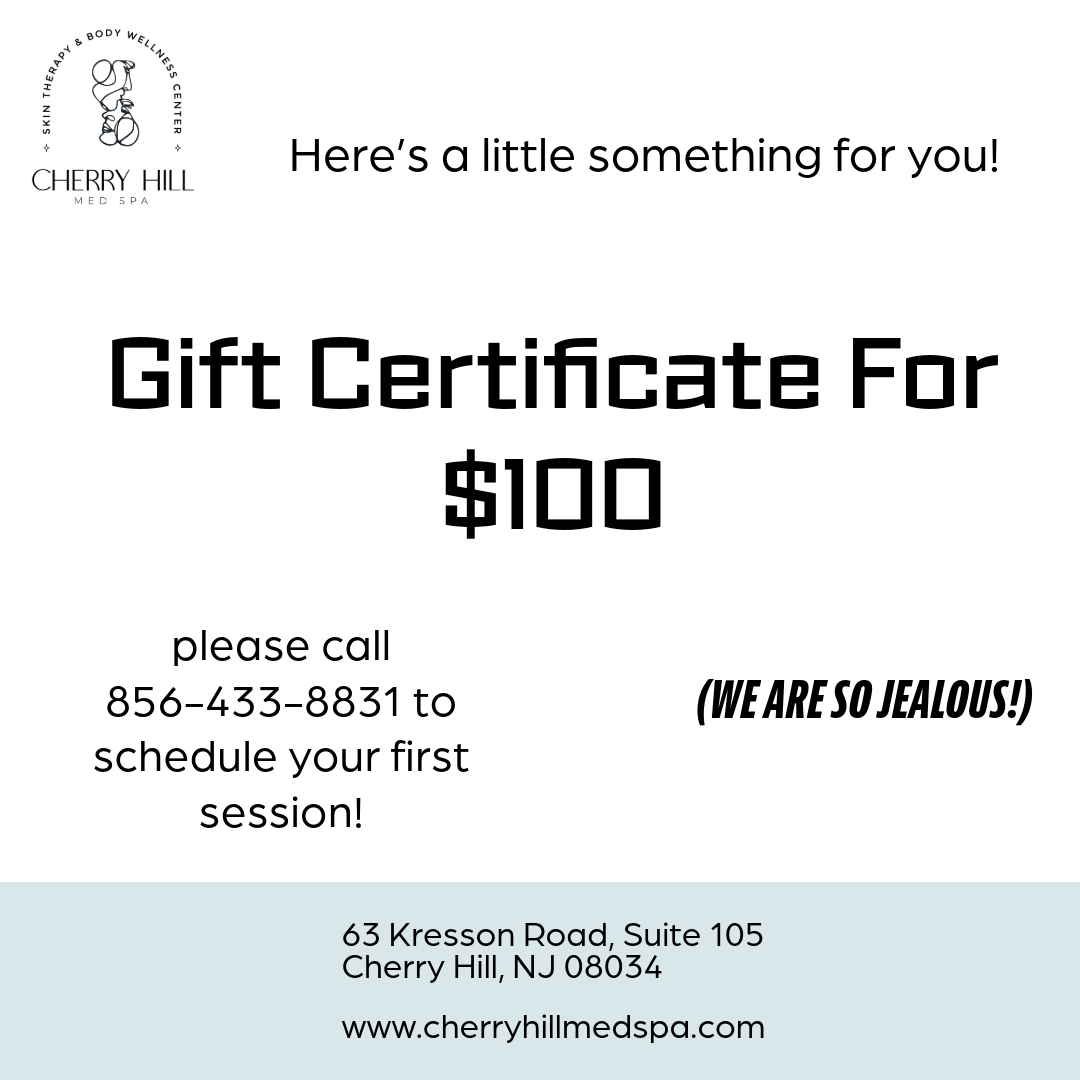 $100 Cherry Hill Med Spa Gift Card