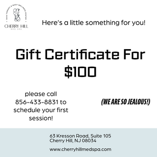 $100 Cherry Hill Med Spa Gift Card