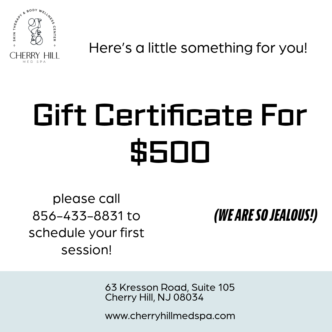 $500 Cherry Hill Med Spa Gift Card