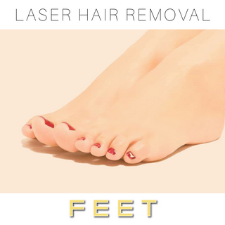 Feet - Laser Hair Removal